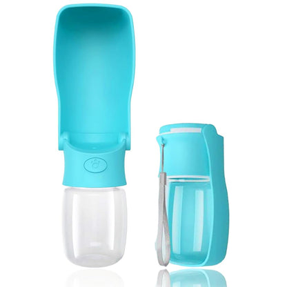 SOICTA Portable Dog Small Animals Water Bottle for Walking 19 OZ or 12 OZ Pet Water Bottles for Puppy Medium Large Dogs Little Animals Water Dispenser Dog Small Animals Water Bowl