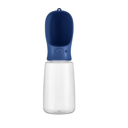 WePet Portable Dog Water Bottle, 19 OZ, Leak Proof Puppy Water Dispenser with Drinking Feeder for Pets Outdoor Walking, Hiking, Travel, Food Grade Plastic