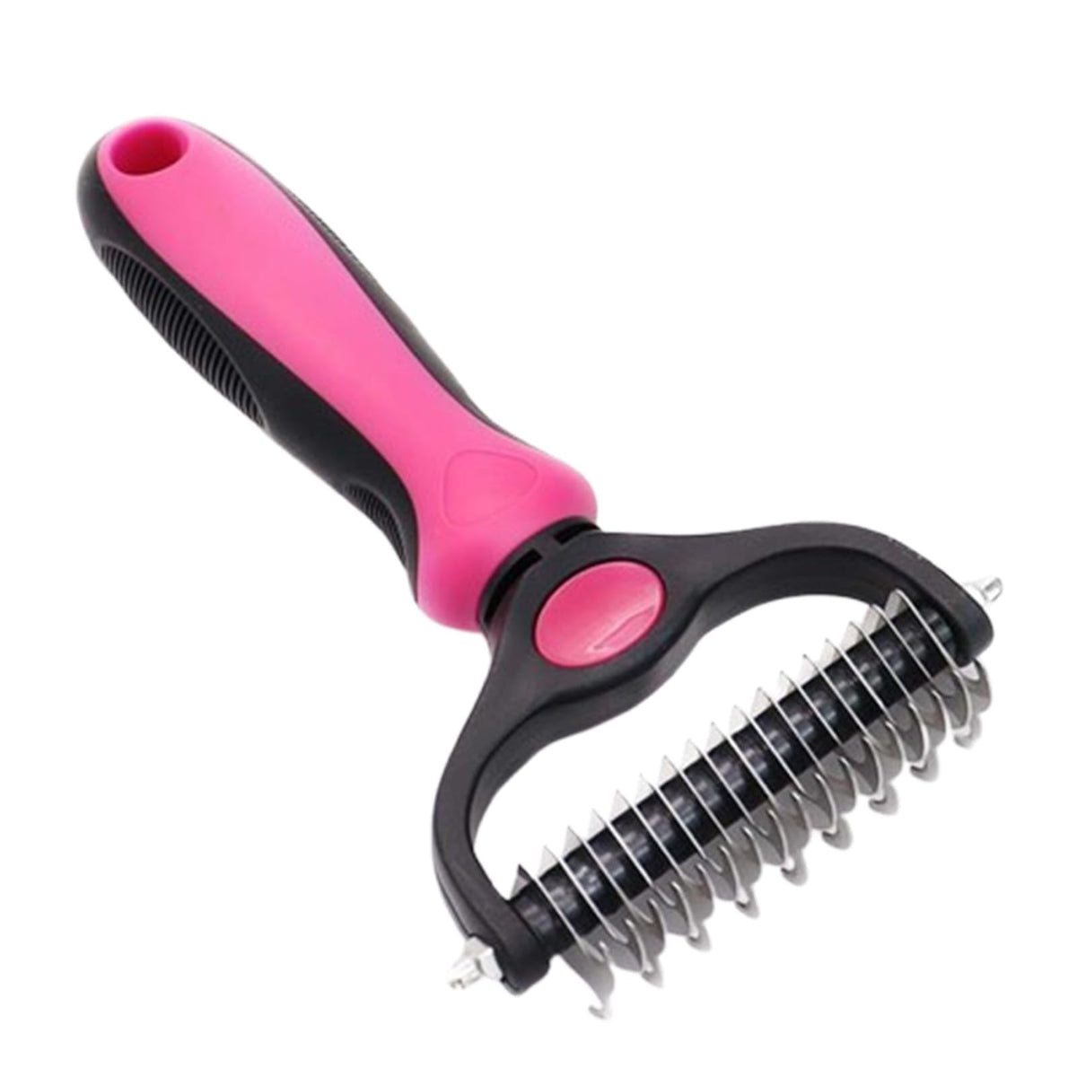 Pet Pro 2-in-1 Double-Sided Pet Grooming Tool, Pet Hair Remover