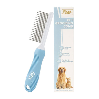 Pet Grooming Gloves (Pair – Left & Right) – 260 Silicone Tips, Dog & Cat Hair Remover, Deshedding & Massage Glove for Long & Short Hair Pets
