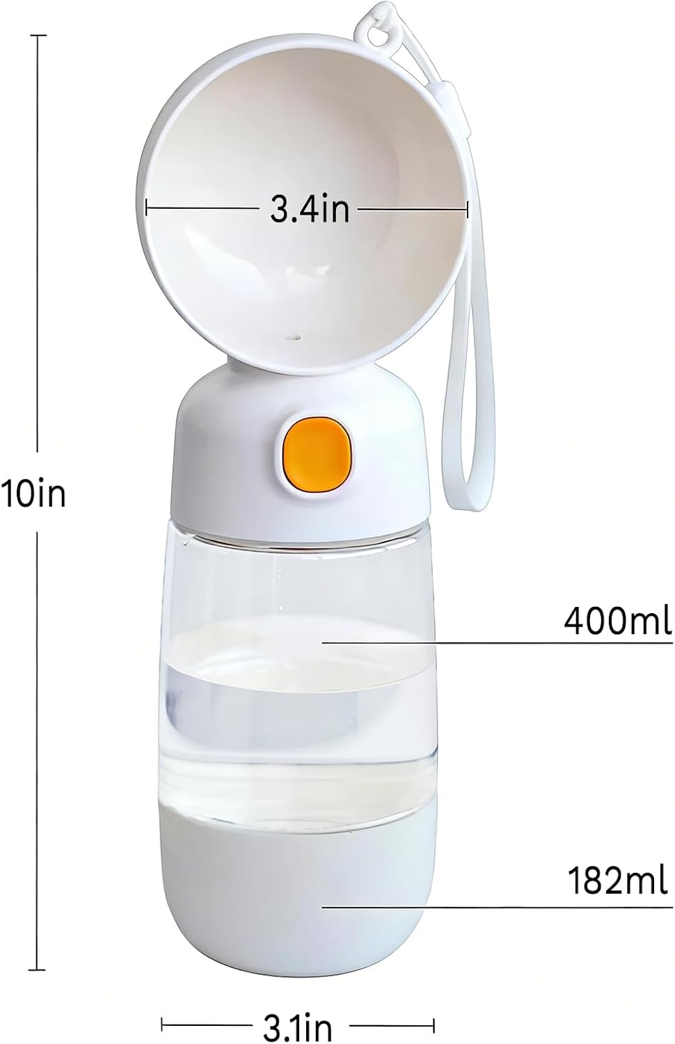 Dog Water Bottle Portable Travel,Portable Dog Water Bowl Puppy Essentials