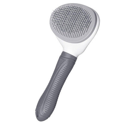 Aogeili Self‑Clean Slicker Brush for Dogs, Cats & Rabbits, 7.87 x 4.13 in