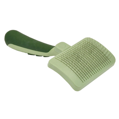 Coastal Pet Safari Cat Self Cleaning Slicker Brush, Cat Grooming Supplies