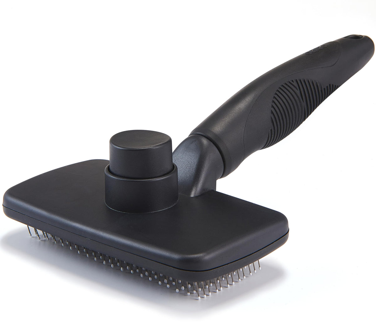 Self Cleaning Slicker Brush for Dogs& Cats, Skin Friendly Grooming Brush for Shedding Long&Short Haired Dogs& Cats, Deshedding Pet Supplies Accessories, Green
