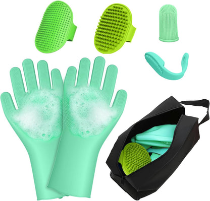 Pet Grooming Kit & Bath Supplies for Dogs, Cats -