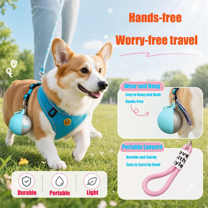 Portable Dog Water Bottle 10oz, Leak Proof No Spill Travel Water Dispenser