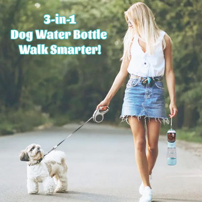 Dog Water Bottle Portable Bowl for Dog,Portable Dog Water Bottle Travel