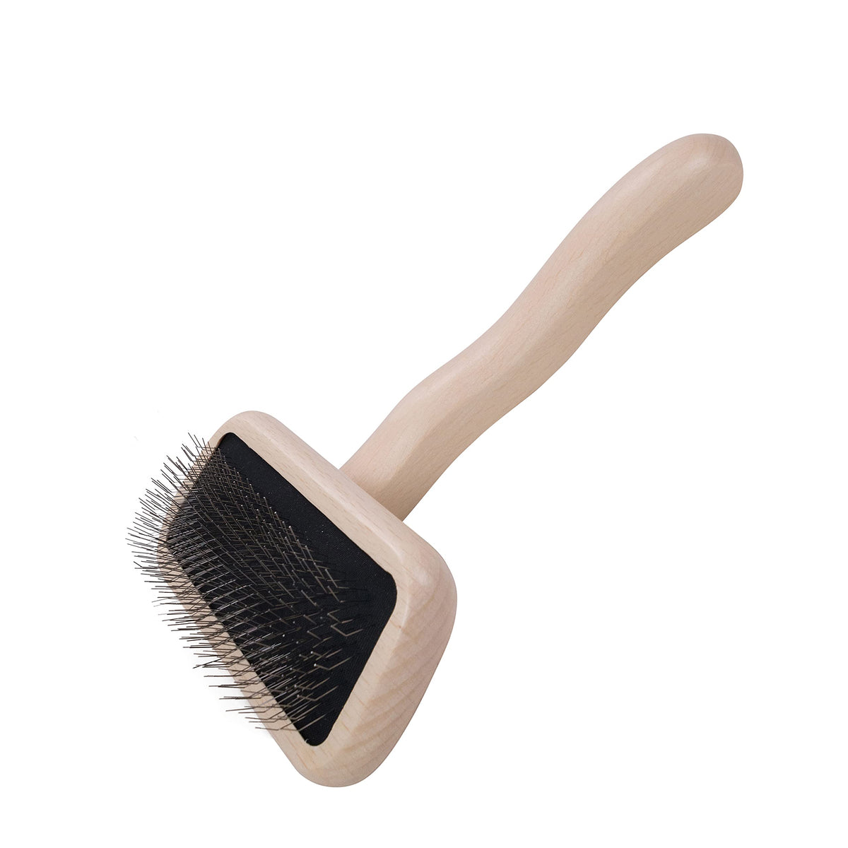 Chris Christensen Big G Dog Slicker Brush for Dogs (Goldendoodles, Labradoodles, Poodles), Groom Like a Professional, Fluff Detangle Style, Saves Time Energy, Coral, Large