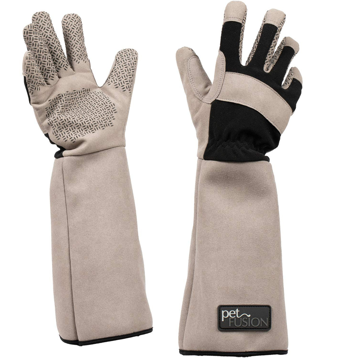 PetFusion Multipurpose Pet Glove for Grooming, Grey