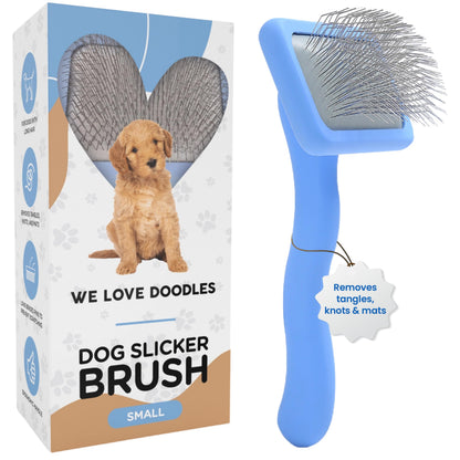 Slicker Brush for Dogs, Pet Grooming Brushes for Doodles & Poodles, Large