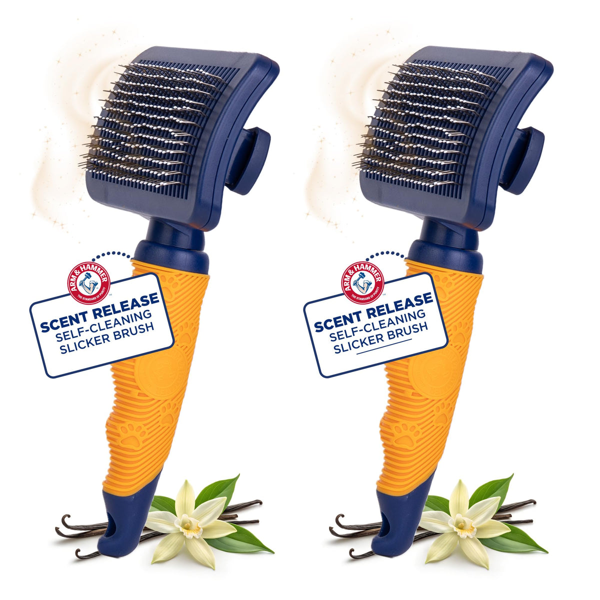 Arm & Hammer Deodorizing Dog Grooming Glove, Lily & Vanilla Scent