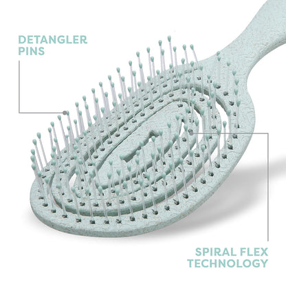 BioSilk for Pets Eco-Friendly Detangling Pin Brush for Dogs