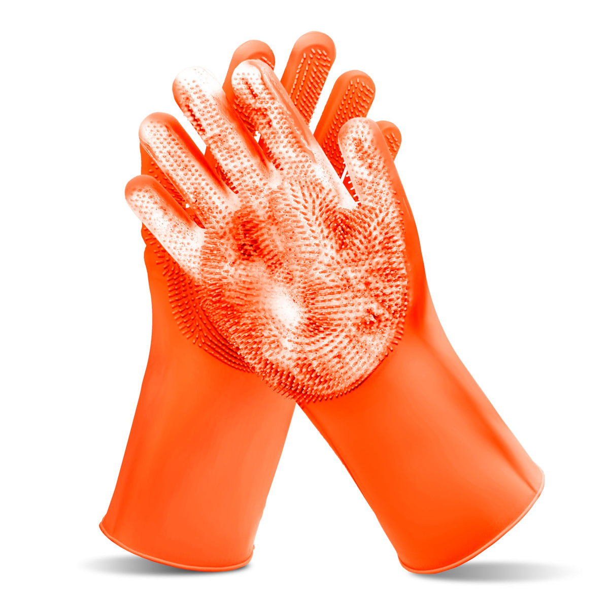 Pet Grooming Gloves—Dog Washing Gloves with High-Density Teeth